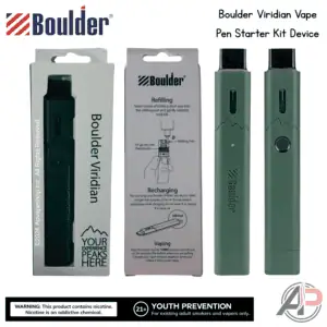 Boulder Viridian Vape Pen Starter Kit Device Green