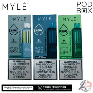 Myle Pod Box 35,000 Puffs Disposable Vape Device Kit