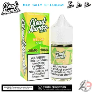 Cloud Nurdz Melon Kiwi E-Liquid 100mL
