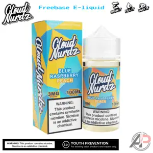 Cloud Nurdz Blue Raspberry Peach E-Liquid 100mL