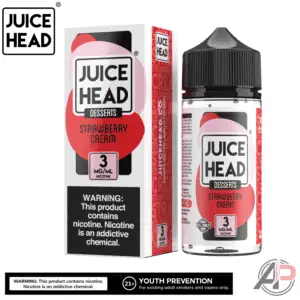 Juice Head Strawberry Cream E-Liquid 100mL