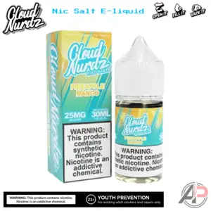 Cloud Nurdz Pineapple Mango Iced E-Liquid 100mL