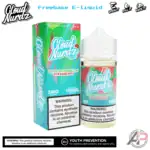 Cloud Nurdz Sour Watermelon Strawberry Iced E-Liquid 100mL