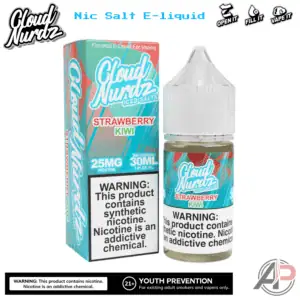 Cloud Nurdz Strawberry Kiwi Iced E-Liquid 100mL