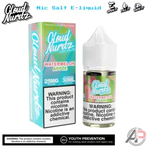 Cloud Nurdz Watermelon Apple Iced E-Liquid 100mL