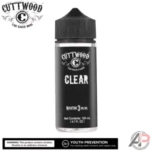 Cuttwood Clear E-Liquid 120mL