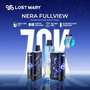 Lost Mary Nera Fullview 70k Puffs Disposable Vape Device Kit