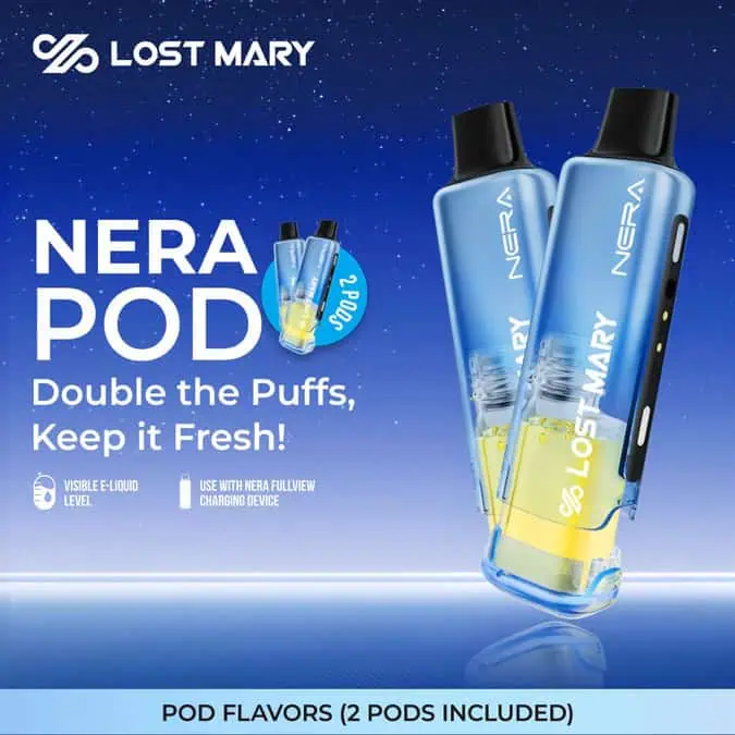Lost Mary Nera Fullview 70k Puffs Disposable Vape Device Kit