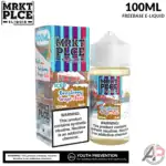 MRKT PLCE Iced Brazberry Grape Acai E-Liquid 100mL