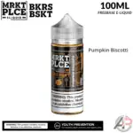 MRKT PLCE Pumkin Biscotti BKRS BSKT E-Liquid 100mL