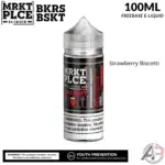 MRKT PLCE Strawberry Biscotti BKRS BSKT E-Liquid 100mL