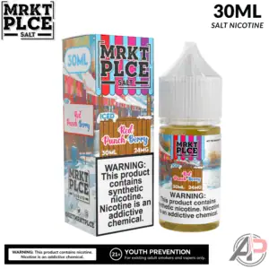 MRKT PLCE Iced Red Punchberry Salt Nicotine 30mL