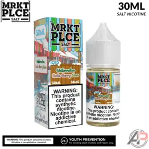 MRKT PLCE Iced Watermelon Hula Berry Lime Salt Nicotine 30mL