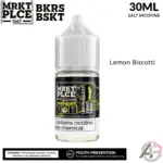 MRKT PLCE Lemon Biscotti BKRS BSKT Salt Nicotine 30mL