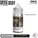 MRKT PLCE Pumpkin Biscotti BKRS BSKT Salt Nicotine 30mL