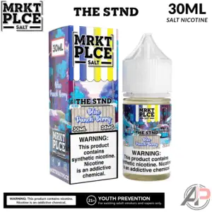 MRKT PLCE Iced Blue Punch Berry THE STND Salt Nicotine 30mL