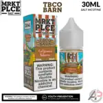 MRKT PLCE California Tobacco TBCO BARN Salt Nicotine 30mL