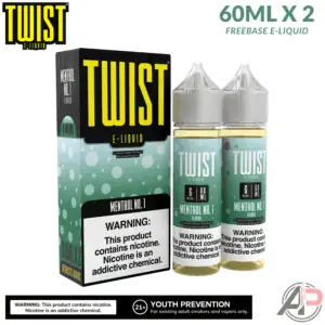 Twist Menthol No. 1 E-Liquid 120mL