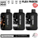 Juice Head Flex Freeze 50,000 Puffs Disposable Vape Device