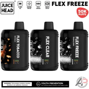 flex freeze vape flavors Juice Head E-Liquid & Salt Nic Color:Deep Sea Cyan Elf Bar 10000 disposable vapes shop near