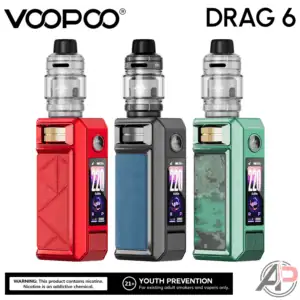 Voopoo Drag 6 220w Box Mod Starter Kit Device