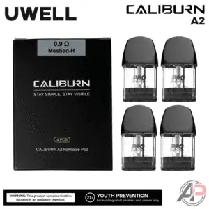 Uwell Caliburn A2 Replacement Pods 4 Pack