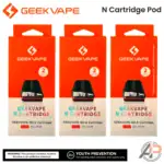 Geek Vape N Replacement Pod Cartridges 2 Pack
