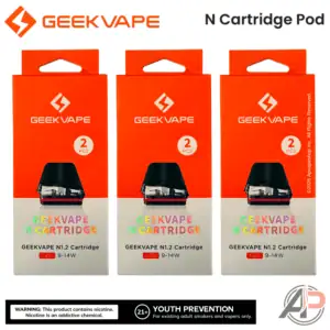 Geek Vape N Replacement Pod Cartridges 2 Pack