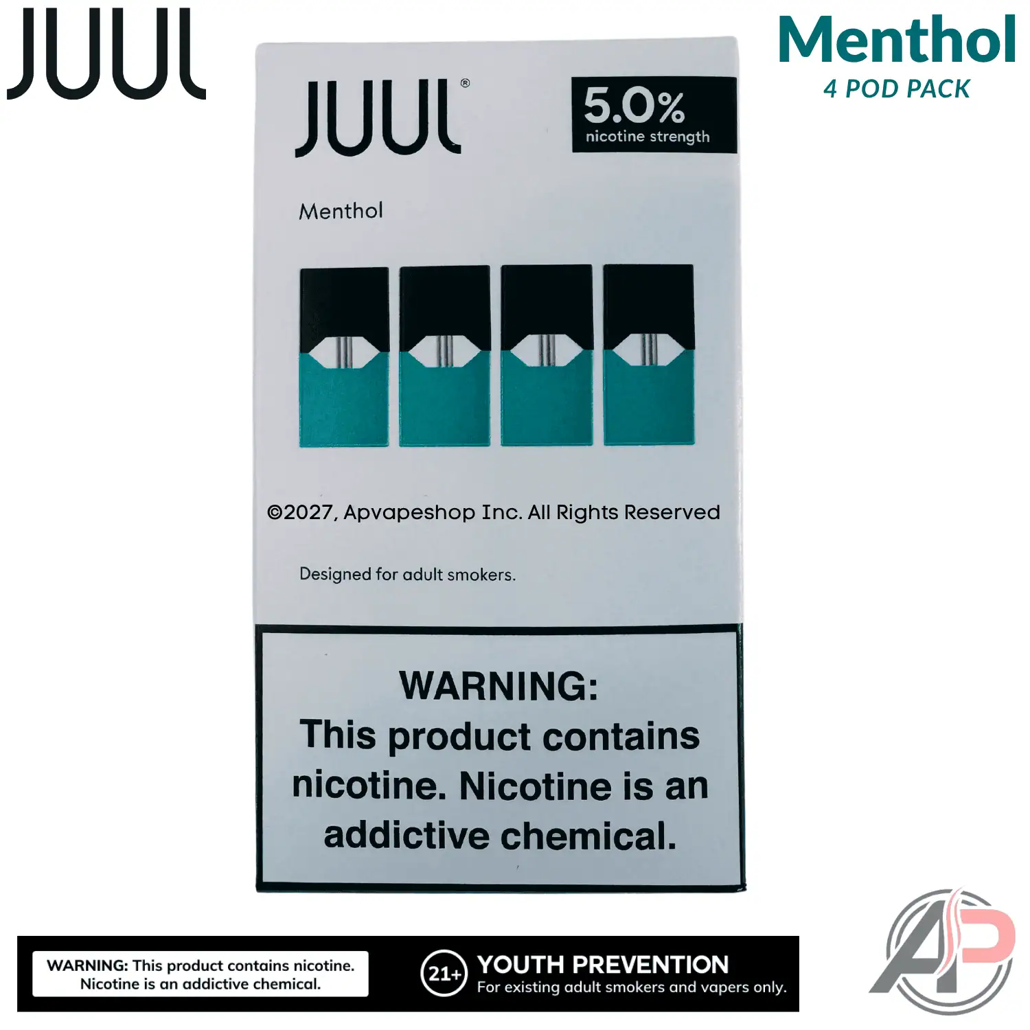 juul pod pack Menthol Pods 4 how to reset puff DISPOSABLES Each pod delivers ~200 Flavour:Strawberry Energy