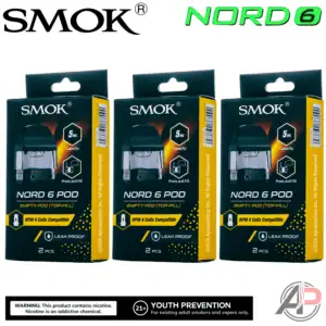 Smok Nord 6 Replacement Pods 2 Pack