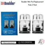 Boulder Mini Pod Replacement Pods 2 Pack
