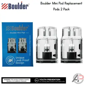 Boulder Mini Pod Replacement Pods 2 Pack