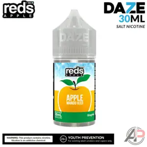 7 Daze Reds Apple Mango Iced Salt Nicotine 30mL