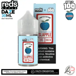 7 Daze Reds X Keep It 100 Slapple Iced Salt Nicotine 30mL