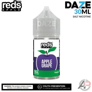 7 Daze Reds Apple Grape Salt Nicotine 30mL