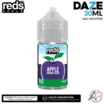 7 Daze Reds Apple Grape Iced Salt Nicotine 30mL