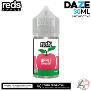 7 Daze Reds Apple Strawberry Salt Nicotine 30mL