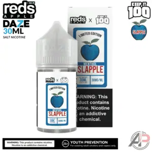 7 Daze Reds X Keep It 100 Slapple Menthol Salt Nicotine 30mL