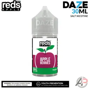 7 Daze Reds Apple Berries Salt nicotine 30mL