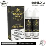 Badger Hill Reserve Milk & Honey E-Liquid 120mL