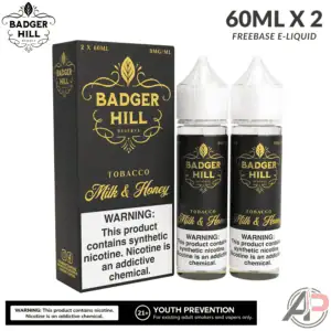 Badger Hill Reserve Milk & Honey E-Liquid 120mL
