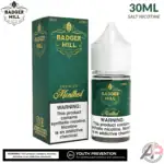 Badger Hill Reserve Menthol Tobacco Salt Nicotine 30mL