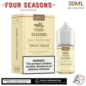 Four Seasons Turkish Tobacco Salt Nicotine 30mL