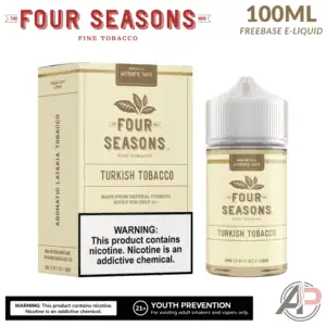 Four Seasons Turkish Tobacco E-Liquid 60mL