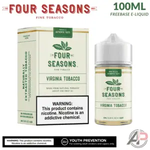 Four Seasons Virginia Tobacco E-Liquid 60mL