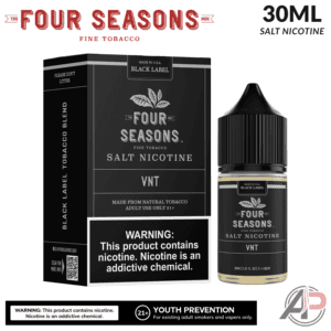 Four Seasons VNT Black Label Salt Nicotine 30mL