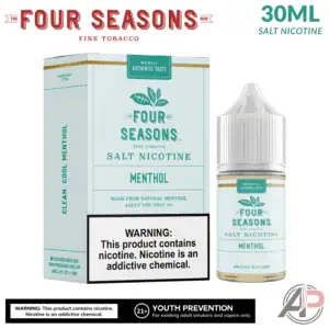 Four Seasons Menthol Salt Nicotine 30mL