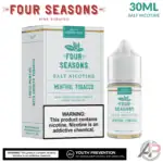Four Seasons Menthol Tobacco Salt Nicotine 30mL