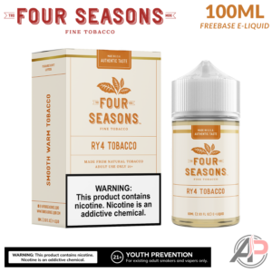 Four Seasons RY4 Tobacco E-Liquid 60mL