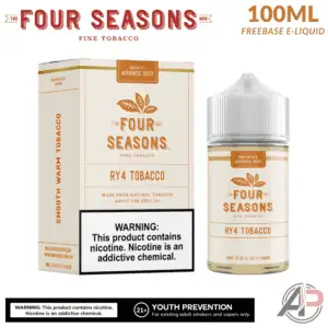 Four Seasons RY4 Tobacco E-Liquid 60mL